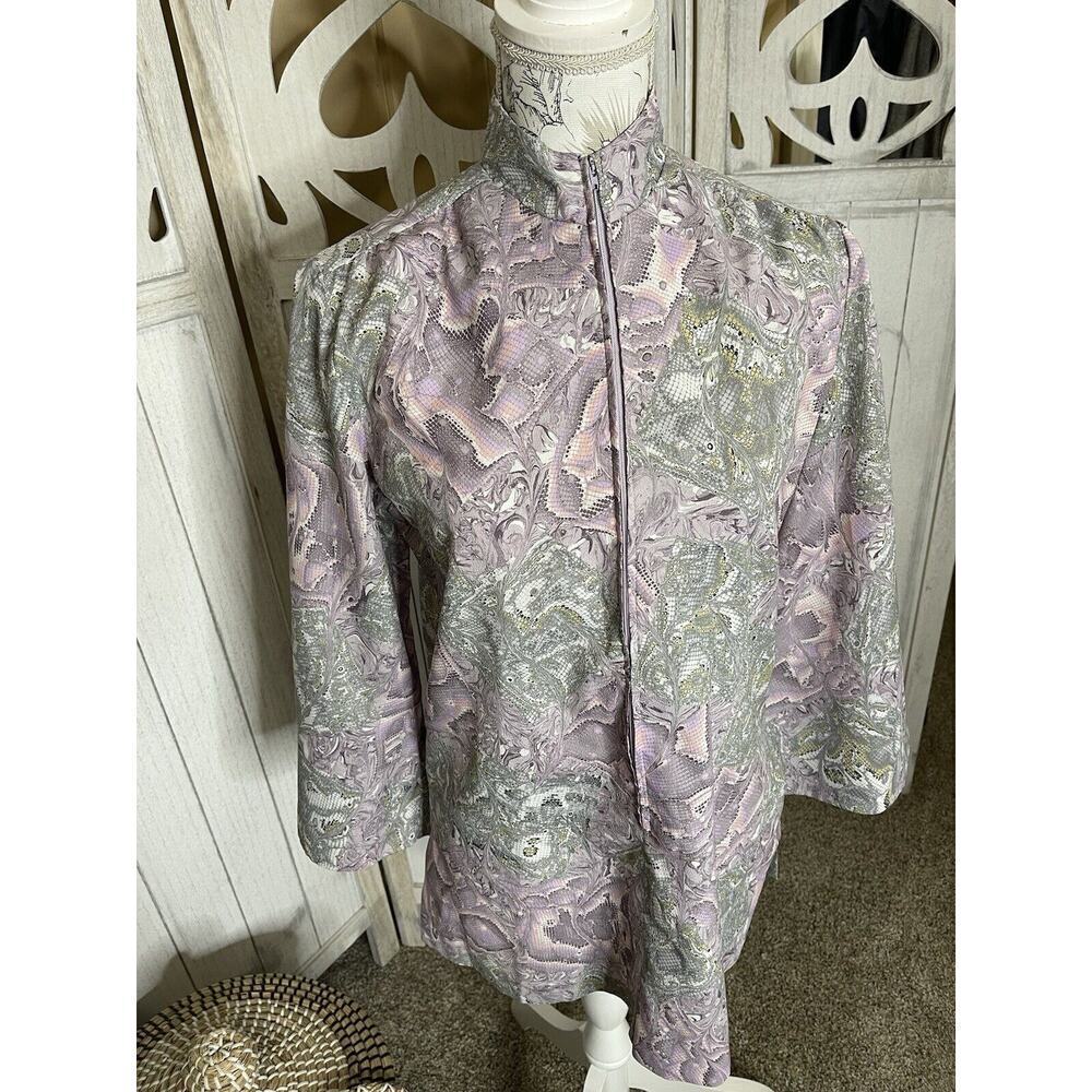 Vintage 1960'sSun Fashions of Hawaii Honolulu Retro Tunic Shirt 3/4 Sleeve